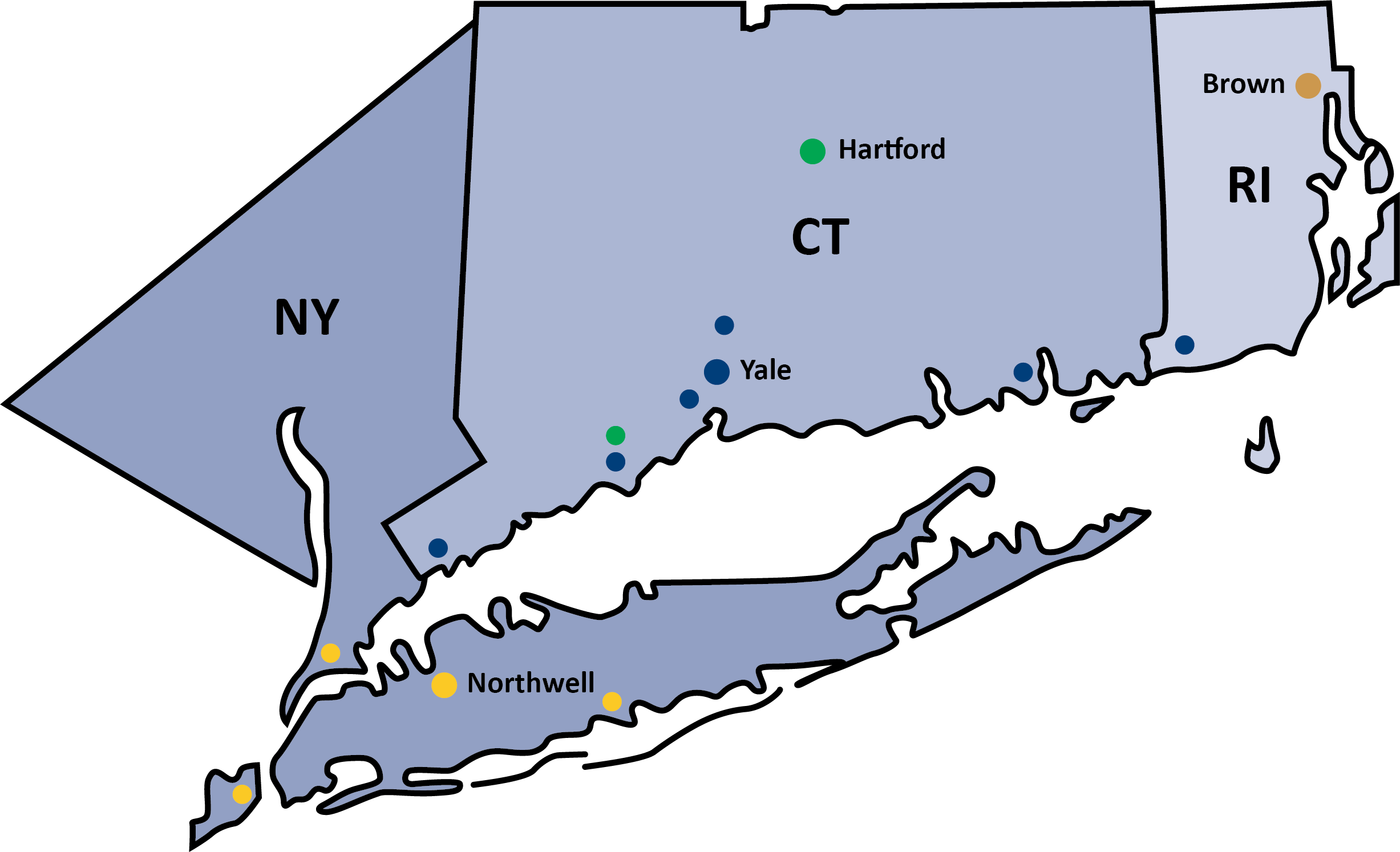 SPIRIT State Map Outline