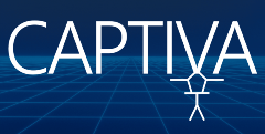 Captiva logo lines background